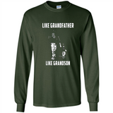 Chicago White Sox GrandFather Like GrandSon - Long Sleeve T-Shirt