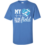 Philadelphia Eagles Football My Heart is on that Field - Shirt