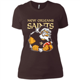 Grumpy Santa Claus New Orleans Saints Football Team PINGPONG