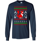 Christmas Ugly Sweater CUTE CATS UGLY CHRISTMAS SWEATERS - Long Sleeve T-Shirt
