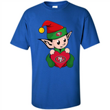 San Francisco 49ers ELF Elves Grinch Santa Claus