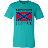 Mississippi Justice - Canvas Unisex T-Shirt