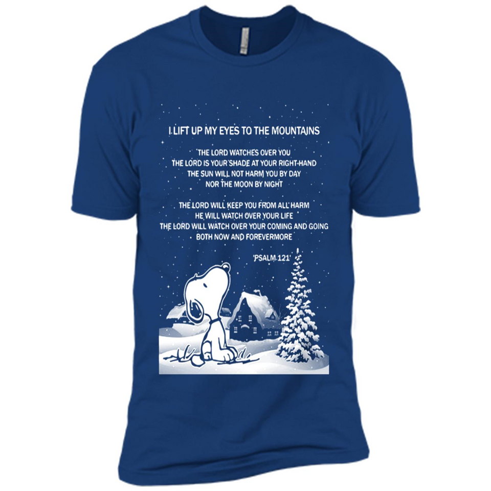 Snoopy Ugly Christmas - Premium Short Sleeve T-Shirt
