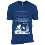 Snoopy Ugly Christmas - Premium Short Sleeve T-Shirt