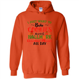I just Want to bake Cookies and watch Hallmark Christmas movies White T-Shirt - Hoodie