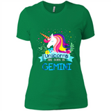 Unicorns are born in Gemini Birthday Rainbow Gift Custom Ultra Cotton