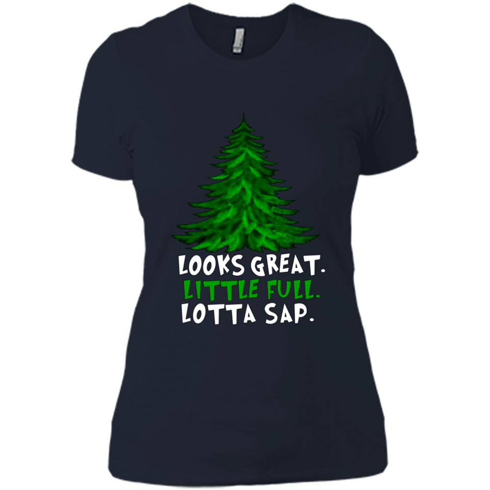 Looks Great Little Full Lotta Sap Funny Christmas PINGPONG