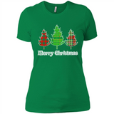 Plaid Christmas Tree Shirt Merry Christmas Plaid is Rad