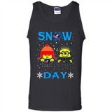 Snow Day Shirt For Columbus Blue Jackets Vs Minion Fans pingpong