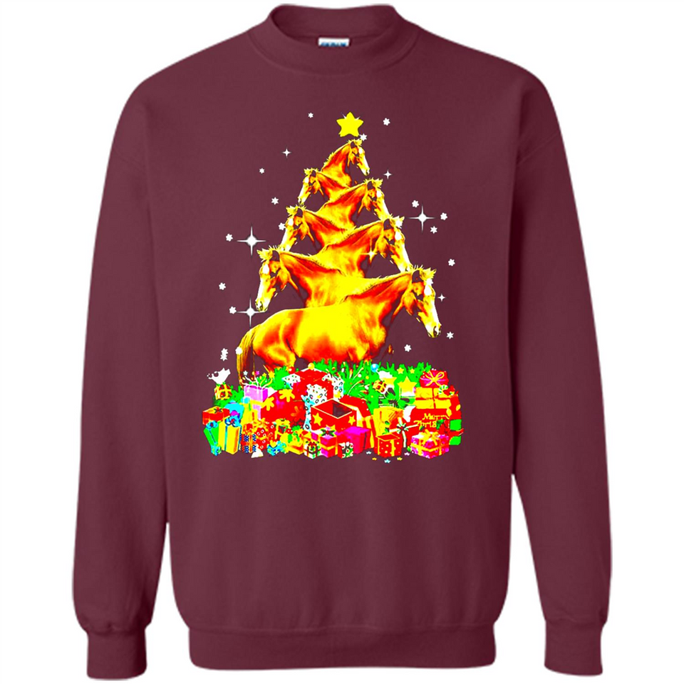 Horse Lover Tees Merry Christmas - Sweatshirt
