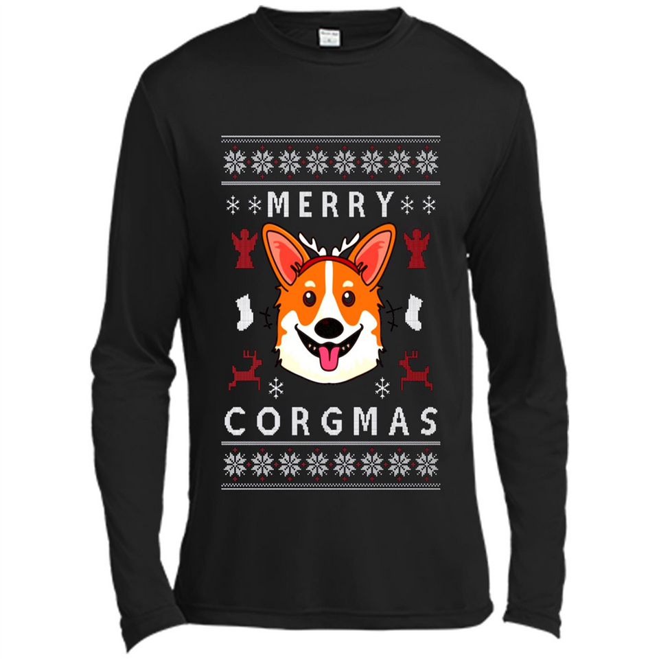 Merry Corgmas Christmas Corgi Christmas Sweatshirt 1 PINGPONG