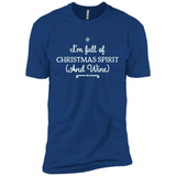 Christmas Tshirt for Women - Christmas Wine