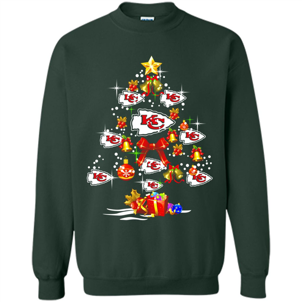 Kansas City Chiefs Christmas Tree PINGPONG