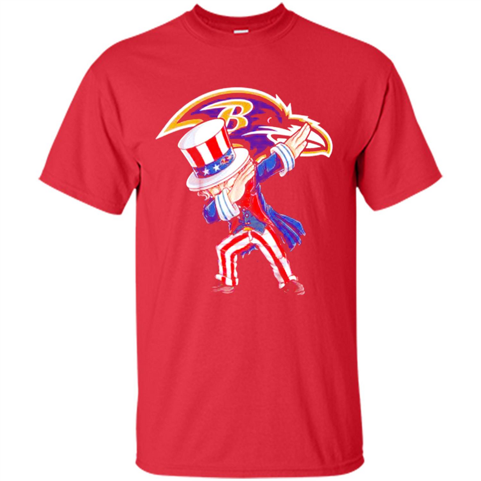 NFL BALTIMORE RAVENS UNCLE SAM DABBING INDEPENDENCE DAY