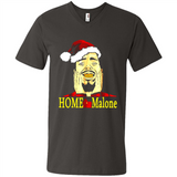 Home Malone Shirt Post Malone Christmas Sweatshirt - Men's V-Neck