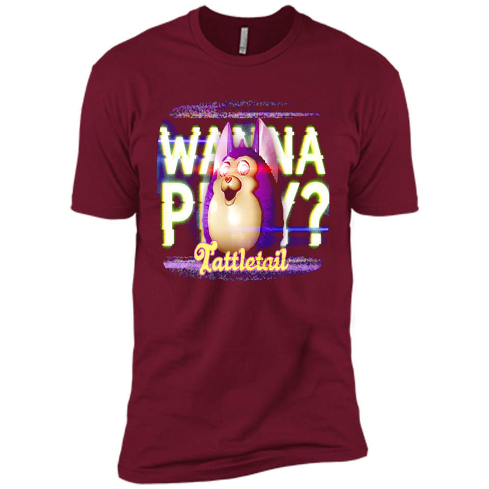 Wanna Play Tattletail - Premium Short Sleeve T-Shirt