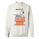 Snoopy Word - Sweatshirt
