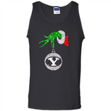 Fantastic Byu Cougars Glitter Grinch Monogram Ornament Christmas Gift - Tank Top
