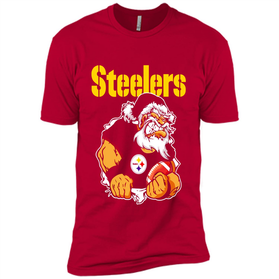 Grumpy Santa Claus Pittsburgh Steelers Football Team PINGPONG