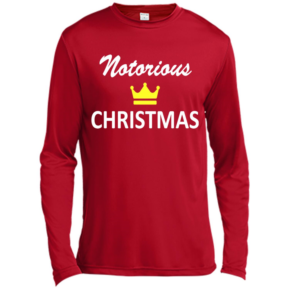 Notorious Christmas - Funny Ls - Canvas Long Sleeve T-Shirt