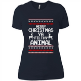Merry Christmas ya filthy animal ulgy sweater PINGPONG