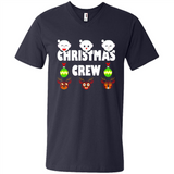 Christmas Crew Gifts Santa Elves Reindeer - Men's V-Neck