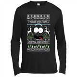 RICK AND MORTY-I TURNED MYSELF INTO A CHRISTMAS SWEATER MORTY UGLY XMAS SWEATER
