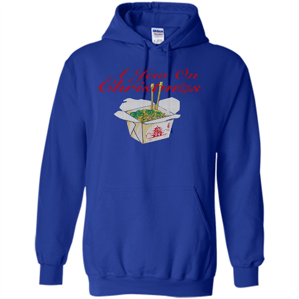 Christmas Ugly Sweater A Jew On Christmas - Hoodie