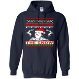 Narcos dashing through the snow Christmas sweatshirt PINGPONG