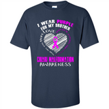 I Wear Purple For My Brother Chiari Malformation - Shirt