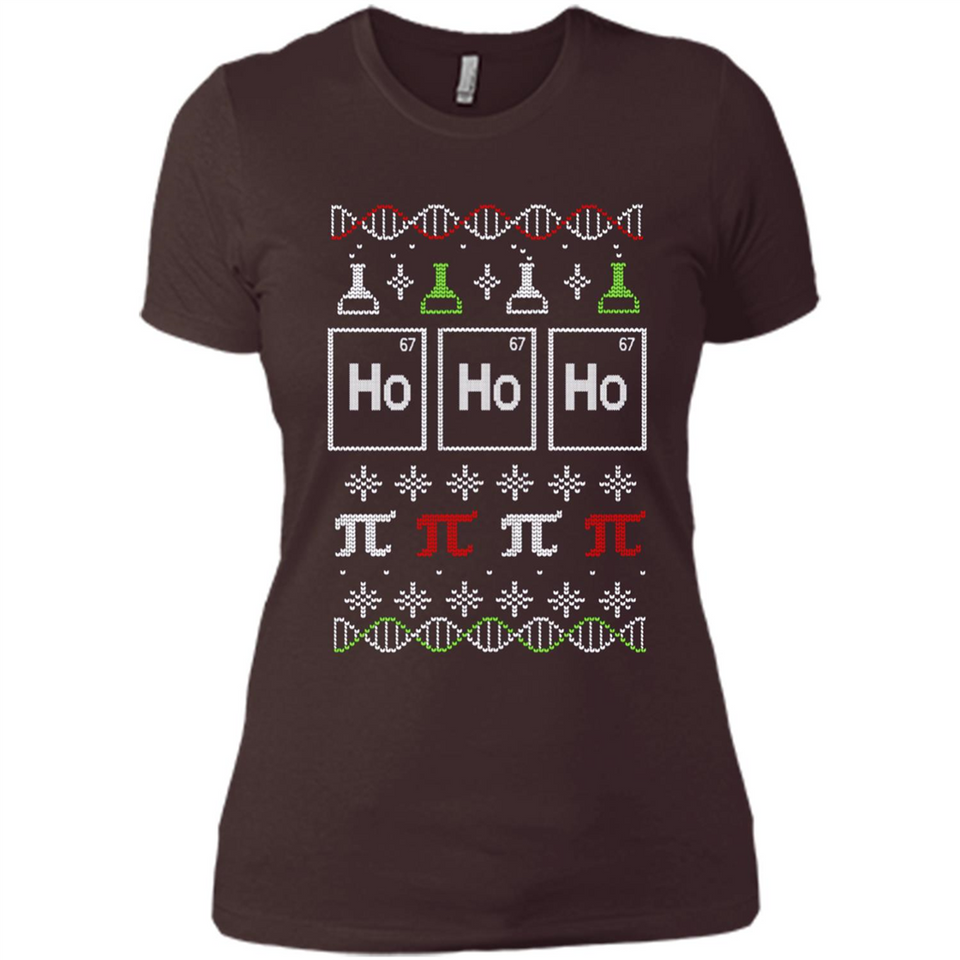 Scientific christmas ugly sweater - Ladies' Boyfriend T-Shirt