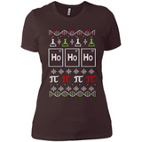 Scientific christmas ugly sweater - Ladies' Boyfriend T-Shirt