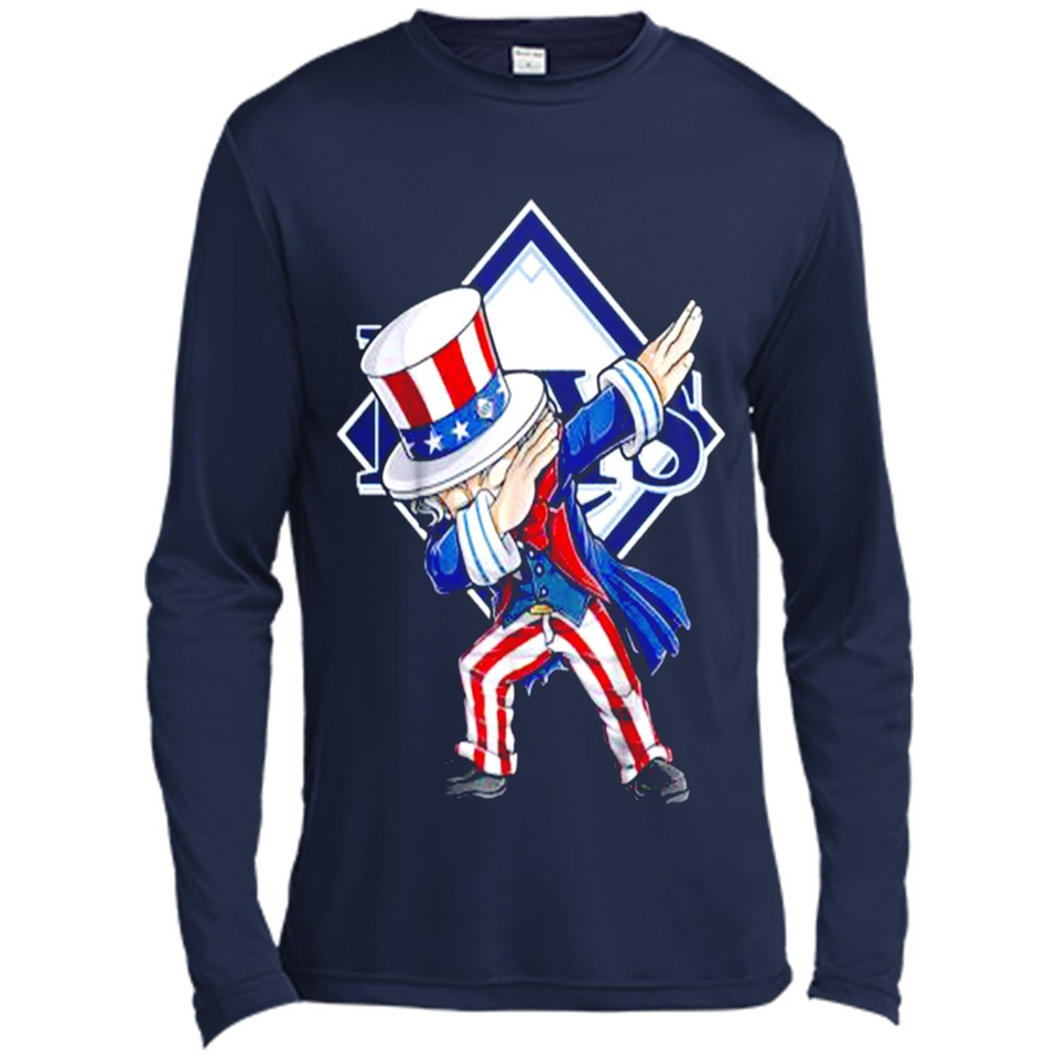 MLB TAMPA BAY RAYS UNCLE SAM DABBING INDEPENDENCE DAY