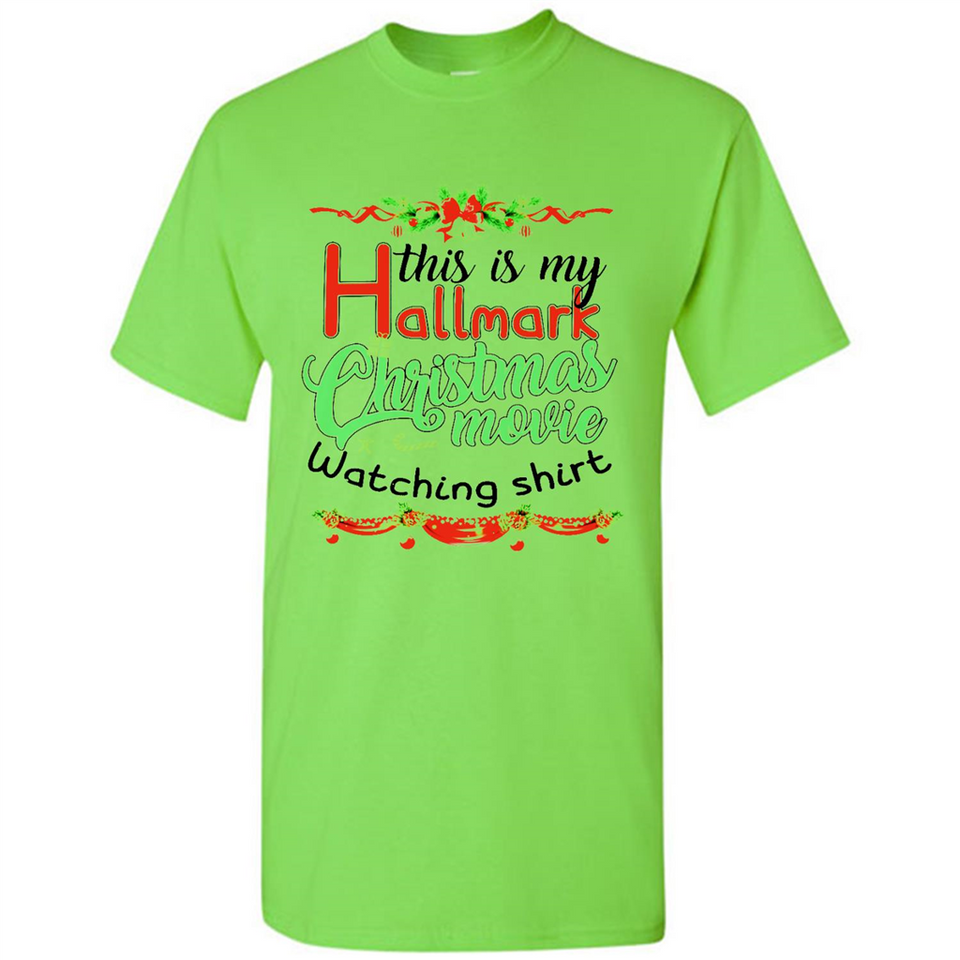 This My Movies Hallmark-Christmas Loves Is T-Shirt - Shirt