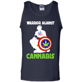 warrior against cannabis - Tank Top