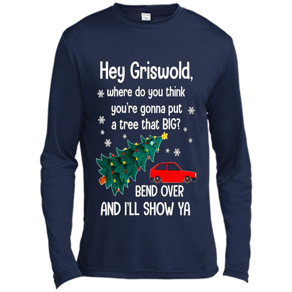 Hey Griswold Where Do You Think You’re Gonna Put A Tree Christmas PING PONG