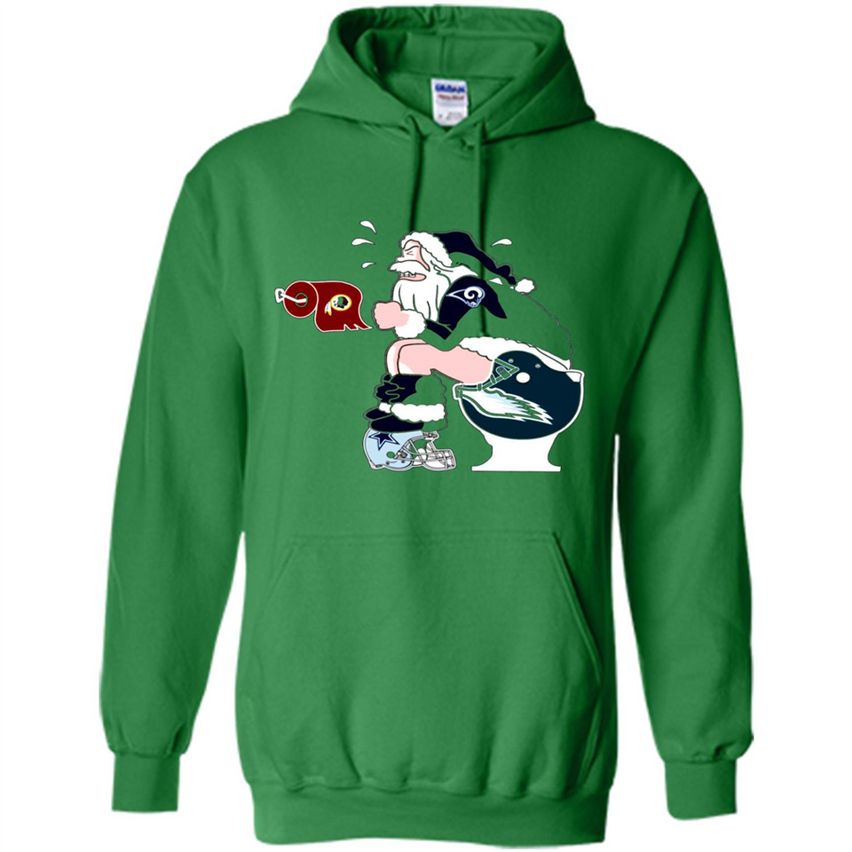 Los Angeles Rams Toilet Santa Claus PINGPONG