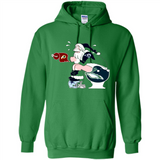 Los Angeles Rams Toilet Santa Claus PINGPONG