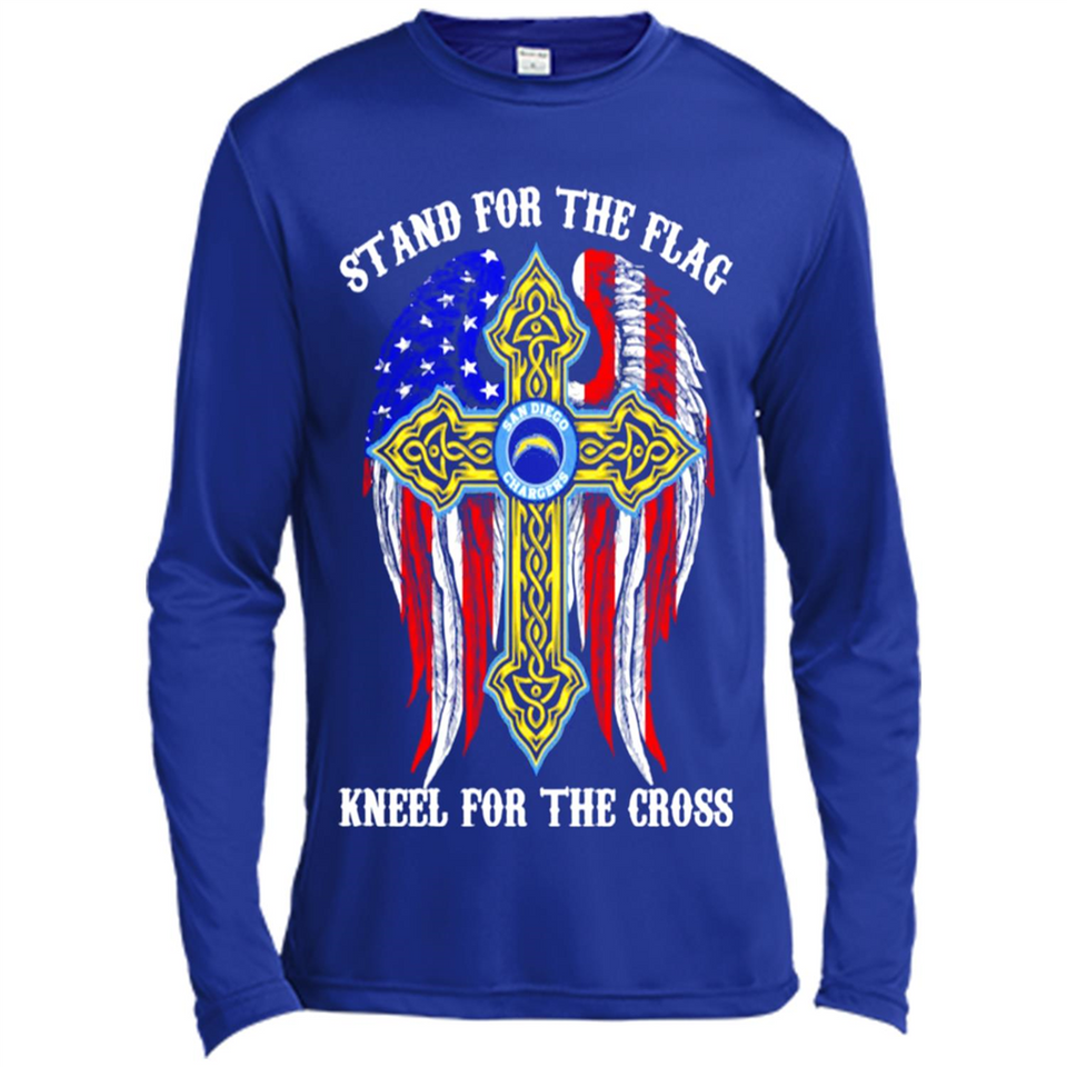 Chargers - stand for the flag kneel for the cross