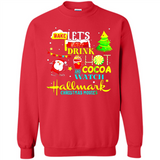 Santa claus i just want to bake stuff and waych christmas movi PINGPONG - Sweatshirt