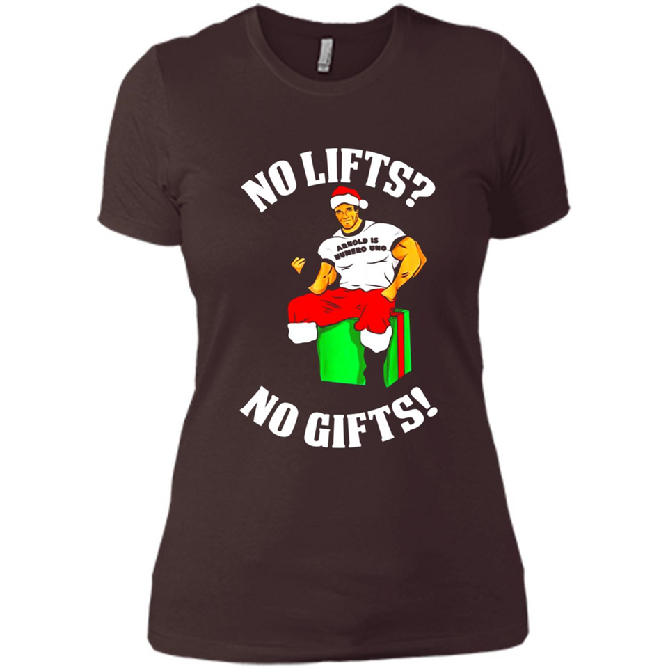 Arnold Is Numero Uno No Lifts No Gifts Christmas PINGPONG