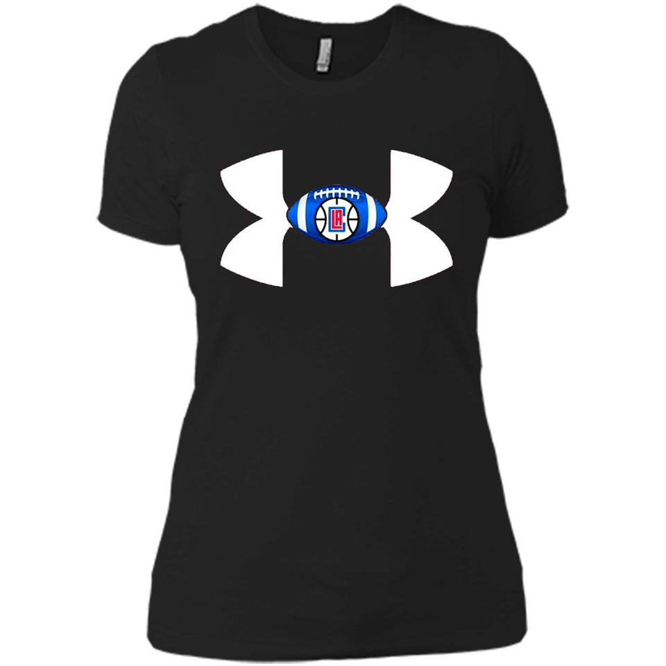 Los Angeles Clippers Under Armour Logo - Ladies' Boyfriend T-Shirt