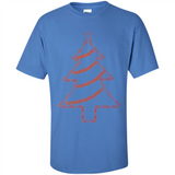 Tuba Text Christmas Tree Musical Instrument Holiday Shirt