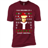 I'm dreaming of a Dwight Christmas sweatshirt - Premium Short Sleeve T-Shirt