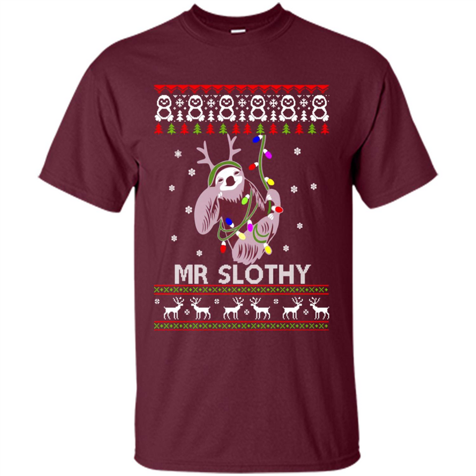 Mr Slothy Christma - Shirt