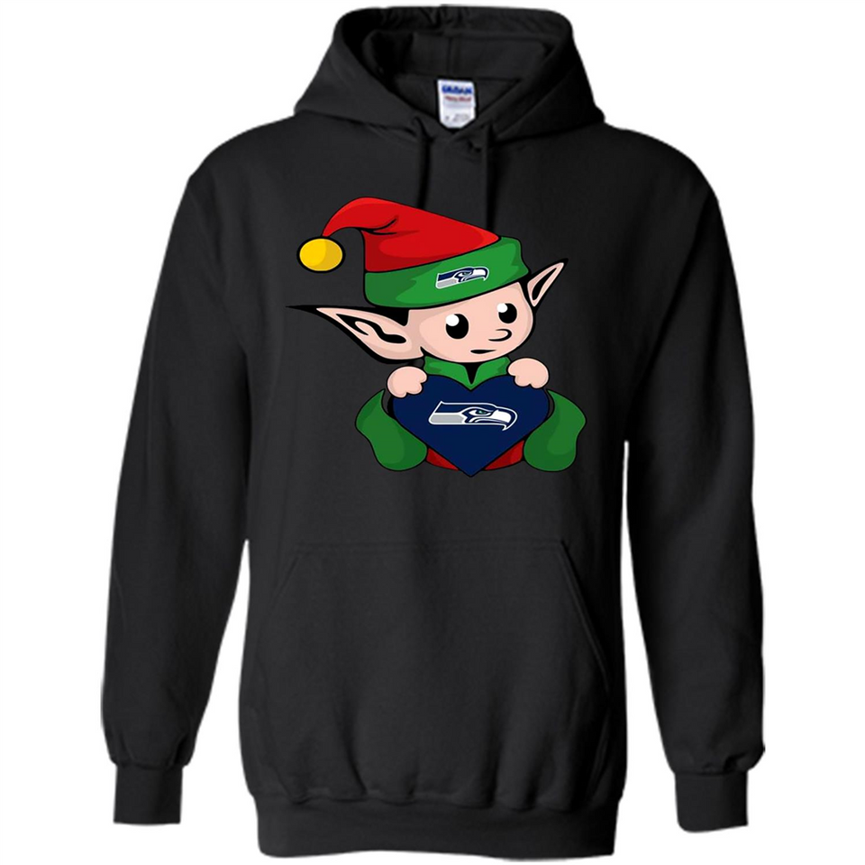 Seattle Seahawks ELF Elves Grinch Santa Claus