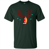 Football Christmas Shirt Reindeer Christmas Football Funny - Shirt