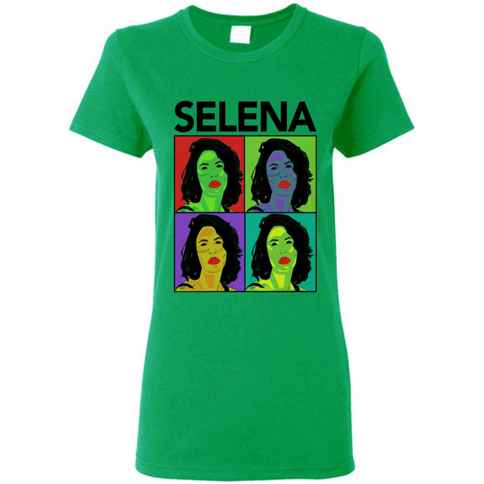 Selena Quintanilla Pop Art - Ladies Short-Sleeve