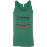 This My Movies Hallmark-Christmas Loves Is T-Shirt - Canvas Unisex Tank