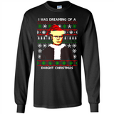 I'm dreaming of a Dwight Christmas sweatshirt - Long Sleeve T-Shirt